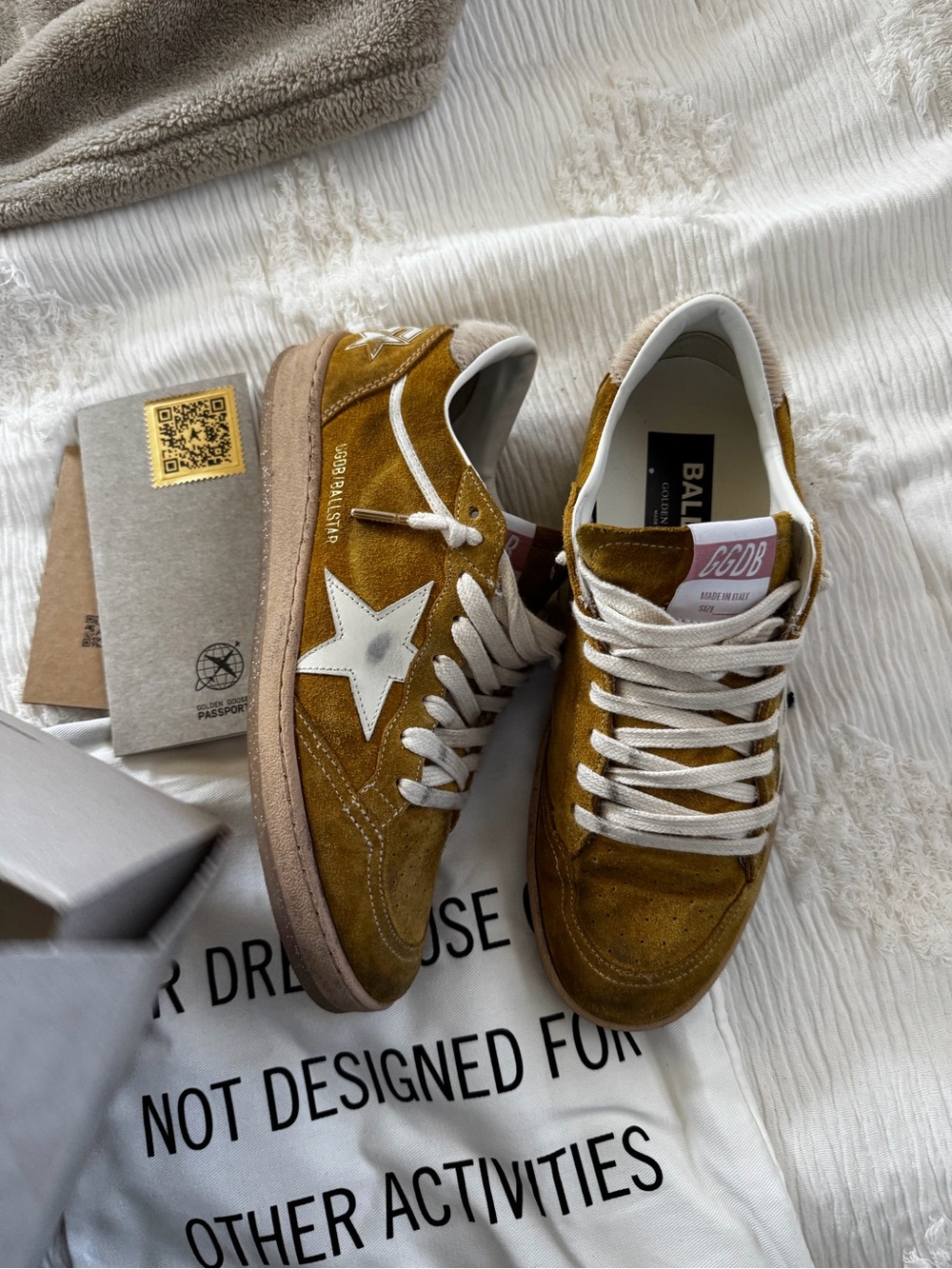 Golden Goose Suede Ballstars Sneakers